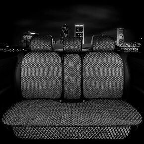 Breathable Car Seat Cover,Front Seat Protector,Luxury Driver Seat Cover, Universal Car Seat Cushion,Suitable for All Seasons,Airbag Compatible(Beige，2PCS)