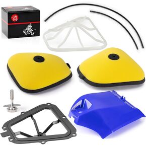 Air Filter + Guide + Lid Cover Kit for Yamaha YZ250F YZ450F WR250F WR450F YZ250FX YZ450FX 2019-2023