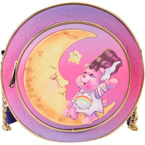 Loungefly Care Bears Universal Monsters Cheer Bear Bride of Frankenstein Crossbody Bag