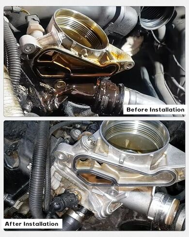 5 قطعة حشية مبيت مرشح التدفق العالي ومسمار مناسب لسلسلة BMW 1-7، استبدال 11428637821 11428637820 in Kuwait