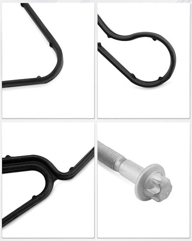 5 قطعة حشية مبيت مرشح التدفق العالي ومسمار مناسب لسلسلة BMW 1-7، استبدال 11428637821 11428637820 in Kuwait