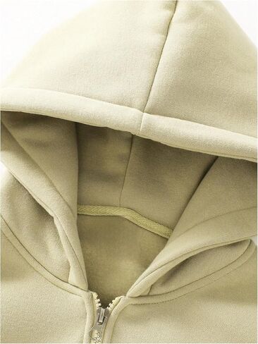 SOLY HUX Men's Hoodies Half Zipper Long Sleeve Drop Shoulder Sweatshirt Casual Pullover in Kuwait