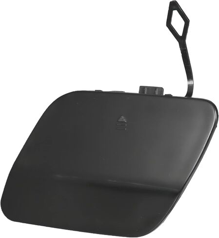 X AUTOHAUX المصد الخلفي سحب هوك غطاء 2058850224 مقطورة سيارة هوك غطاء صالح لمرسيدس بنز C300 C400 2015 أسود in Saudi Arabia