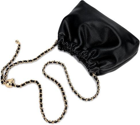 KKXIU Small Crossbody Bags for Women Ruched Vegan Leather Shoulder Purse with Adjustable Strap in Saudi Arabia