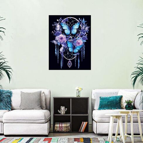 croshom Tree of Life Paint by Numbers Kit - Tree Paint-by-Number Kits for Adults, DIY Plant for Beginners Oil Painting for Gift Home Wall Decor 12X 16 Inch in Saudi Arabia