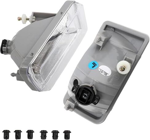 Halogen Lamp Fog Lights Pair for Chevy Tahoe & Suburban 2007 2008 2009 2010 2011 2012 2013 2014 2015 ; for GMC Yukon 2010 2011 2012 2013 2014 Clear Fog Lights in Saudi Arabia