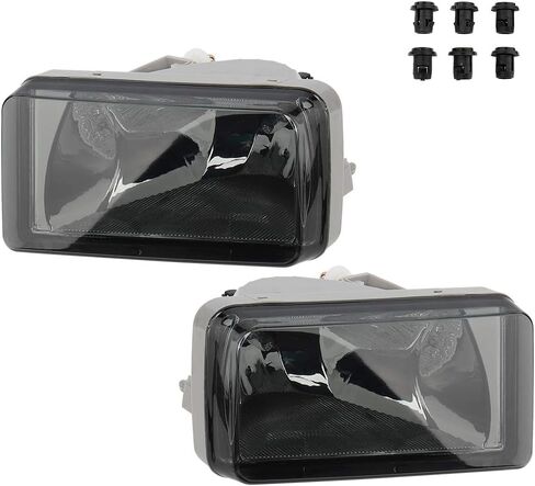 Halogen Lamp Fog Lights Pair for Chevy Tahoe & Suburban 2007 2008 2009 2010 2011 2012 2013 2014 2015 ; for GMC Yukon 2010 2011 2012 2013 2014 Clear Fog Lights in Saudi Arabia