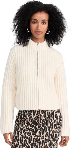 سترة صوفية نسائية بسحاب من Theory in Kuwait