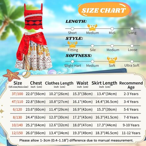 Princess Dress up for Girls Adventure Costume Toddler Kids Theme Birthday Party Halloween Cosplay Outfit Skirt Set in Saudi Arabia