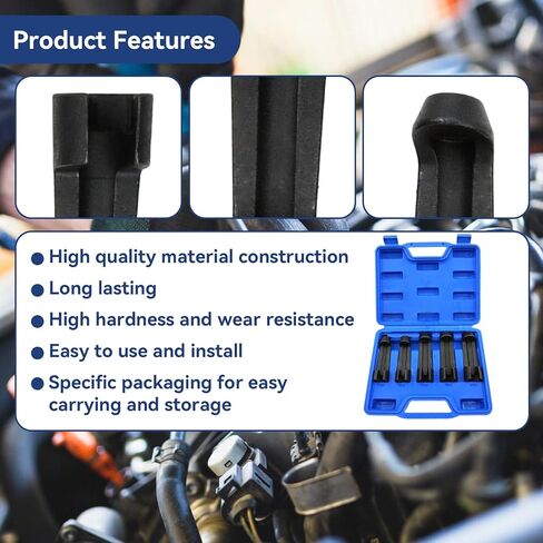 12090 خط مجموعة مقابس 17 مللي متر 19 مللي متر 21 مللي متر 22 مللي متر 24 مللي متر أحجام مناسبة ل Li-sle 12090 خط مجموعة مقابس in Kuwait