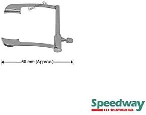 Cook Speculum Medium Istainless Steel I Approx 45 mm in Saudi Arabia