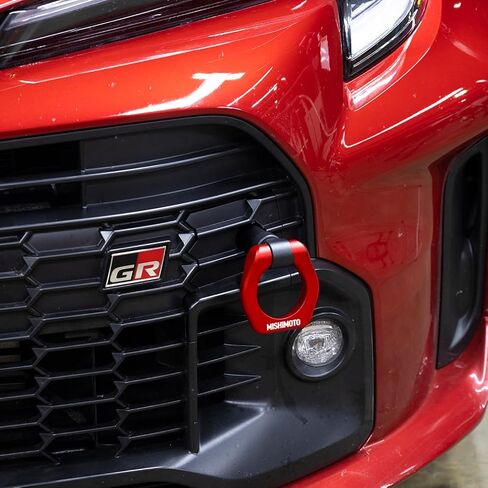 Mishimoto Racing Tow Hook, Compatible with Toyota GR Corolla 2023+, Red in Saudi Arabia