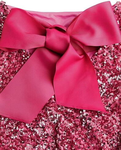 Lentta Women's Sequined Dress Petersham Ribbon Long Sleeve Party Night Out Club Festival Dresses in Kuwait