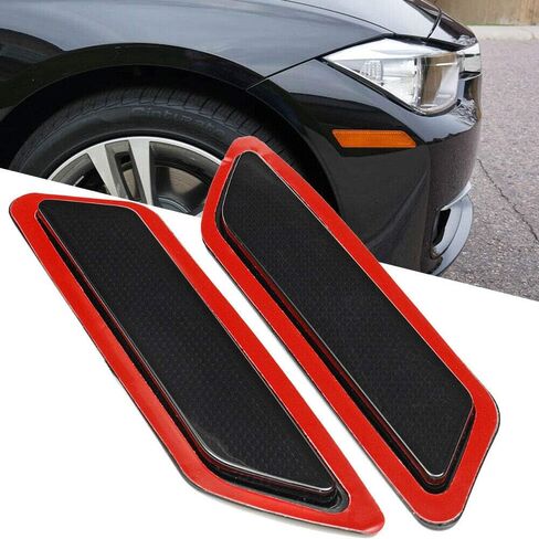 Crystal Clear/Smoke Lens Front Bumper Reflector Side Marker Lights Replacement Turn Signal Lamps for 2012-2015 BMW F30 F31 3-Series Base Bumper Model (Clear Len) in Saudi Arabia