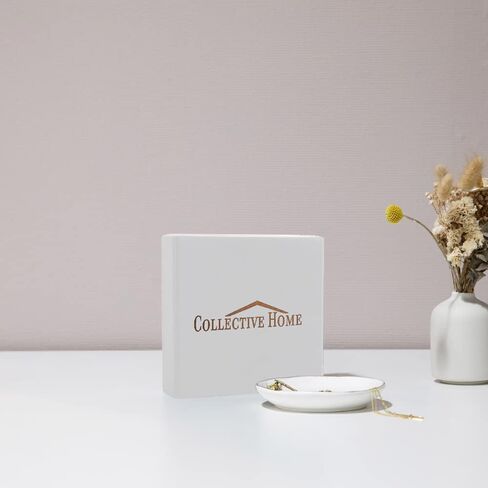 COLLECTIVE HOME - Ceramic Jewelry Tray, Gift for Mimi Nana Grandma, Decorative Jewelry Dish for Rings Earrings Necklaces Bracelet Watch Keys (BEST gigi EVER) in Kuwait