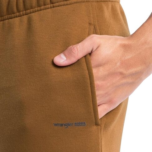 Wrangler Men's Tapered Sweatpants with Back Zip Pocket in Saudi Arabia