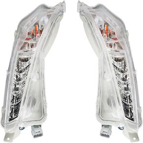 WFLNHB Daytime Running Fog Lights Lamps Turn Signal Replacement for Camry XSE XLE 2015 2016 2017 Driver and Passenger Side 8152006050 TO2530153