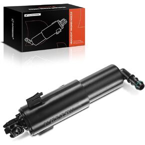 A-Premium Front Driver or Passenger Side Headlight Headlamp Washer Nozzle Jet Sprayer Compatible with BMW 320i 2005, 323i 2006-2011, 325i 2005-2012, 325xi, 328i, 328xi, 330i, 330xi, 335d, 335i