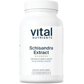 Vital Nutrients - Schisandra Extract - Liver, Immune, Energy, and Endurance Support - 90 Vegetarian Capsules per Bottle - 1000 mg