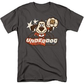 Popfunk Classic Underdog Flying Logo Retro Cartoon T Shirt & Stickers