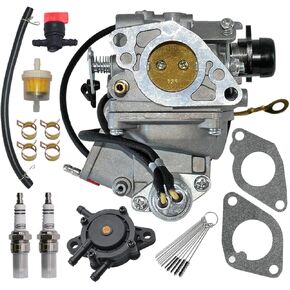 Carburetor Fits for Honda GX620 GX610 18Hp 20Hp V-Twin Horizontal Engine Replace for 16100-ZJ0-871 16100-ZJ1-872 Carb with Fuel Pump