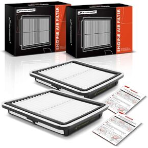 A-Premium 2-PC Engine Air Filter Compatible with Subaru Model - Impreza(2008-2016), Legacy(2005-2019), Outback(2005-2019), WRX(2013-2021), Forester(2009-2018), Tribeca(2008-2014) - Replace 16546-AA090