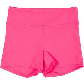 Destira Girls Gymnastic High Waisted Shorts - Compression Athletic Performance Sport Shorts, Girls Sizes