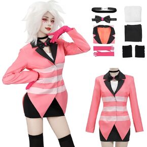 DAZCOS Cosplay Costume for Women Full Set Suit Mini Skirt Halloween Party Outfits