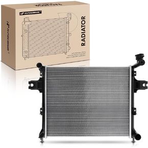 A-Premium Engine Coolant Radiator Assembly - Compatible with Jeep Commander 2006-2010, Grand Cherokee 2005-2010 - V6 3.7L V8 4.7L V8 6.1L