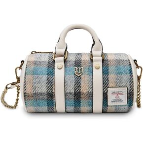 Islander® The Mini Duffel - Ladies Small Shoulder Bag with Harris Tweed, Islander Tartan