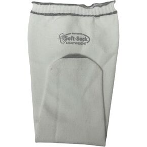 Knit Non-Roll Soft-Sock Cuddly n Soft Prosthetic Sock - Lightweight with Hole - Regular Medium 1SPSRGMD