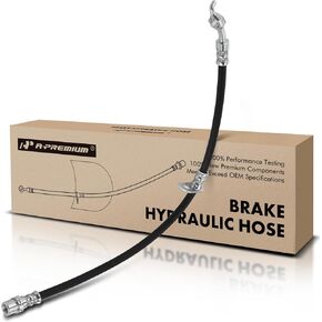 A-Premium Rear Passenger Brake Hydraulic Hose Compatible with Select Toyota and Lexus Models - Highlander 2001-2003, RX300 1999-2003, AWD - Replace# 9094702970