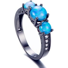 Black Pink Goth Ring for Women Men Cubic Zirconia Resin Vintage Cute Unique Ring Crystal Anime Plus Size Middle Finger Charm Dainty Statement Engagement 7 8 9 10 Ring