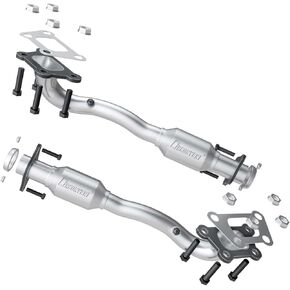 Rear Catalytic Converter Compatible with 2008-2012 Chevy Malibu 2.2L l4/3.5L V6/2.4L l4/3.6L V6, 2008-2009 Saturn Aura, 2008-2010 Pontiac G6 Catalytic Convertor (EPA Compliant)