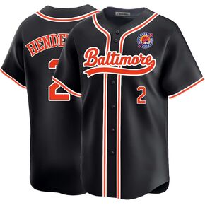 Custom Mens/Youth Baltimore Seattle Baseball Stitched T-Shirt for Sports Fan