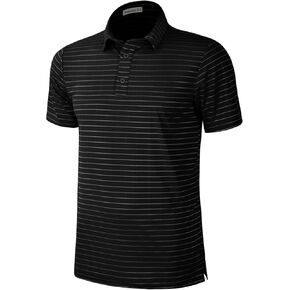 Men's Golf Polo Shirts Lightweight Short Sleeve Quick Dry Moisture Wicking T-Shirts