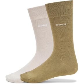 BOSS Men's 2-Pack Regular Length Socks in Stretch Yarns