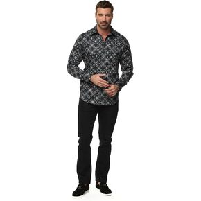 Robert Graham Men's Buena Vista Long Sleeve Woven Button Down Shirt