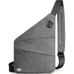 Aisbei Anti Theft Travel Bag Waterproof Crossbody Bags for Women Slim Sling Bag for Men Theft Proof Crossbody Bag