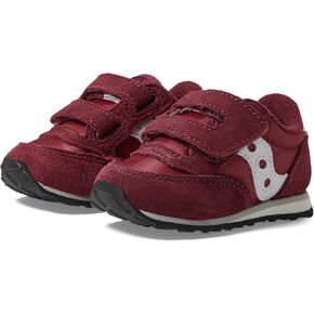 Saucony Jazz Hook & Loop Sneaker (Toddler/Little Kid) Burgundy/White 4 Toddler M