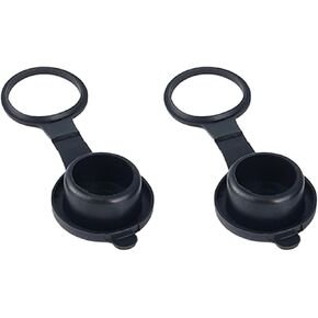 Universal Car Cigarette Lighter Waterproof Cover 12V Plug Ship Cigarette Lighter Adapter Socket Dust Cover 21mm 2Pcs