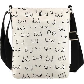 VAMSII Boobs Makeup Bag Boobs The Breast Boobies Inspired Gift Boobs Lover Gifts for Women Boobs Boobie Gift (bag)