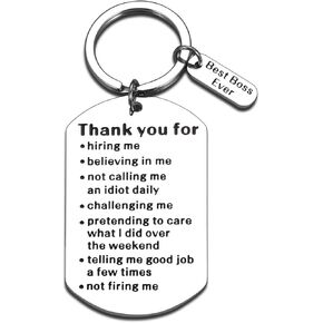 Boss Lady Gifts for Women,Christmas Gifts for Boss,Boss Christmas Gift for Women,Thank You Gifts for Boss,Boss Gifts for Women Bosses Day Gifts for He,Thank You Keychain,Thank You Gifts for Women