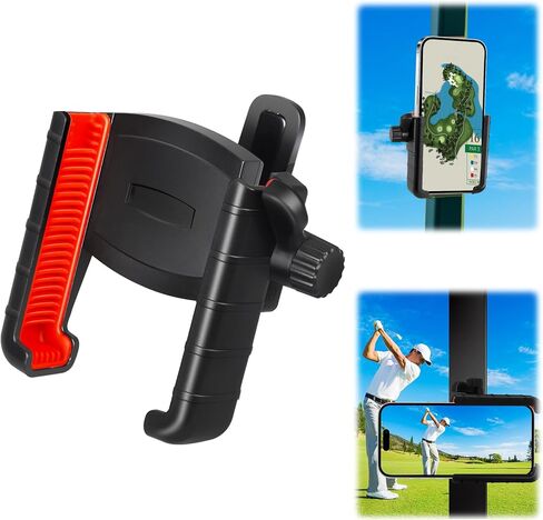 Upgraded Golf Cart Magnetic Phone Holder Mount Compatible with EZGO/Club Car/Yamaha, [Strong Magnet] Universal Gym Phone Holder Compatible with iPhone/Galaxy/Google Pixel, All Smartphones in Kuwait