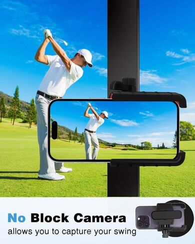 Upgraded Golf Cart Magnetic Phone Holder Mount Compatible with EZGO/Club Car/Yamaha, [Strong Magnet] Universal Gym Phone Holder Compatible with iPhone/Galaxy/Google Pixel, All Smartphones in Kuwait