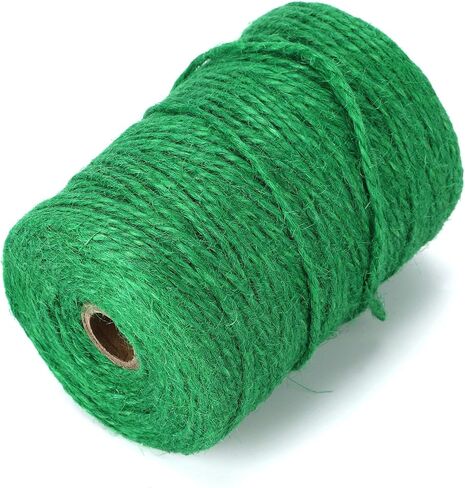 Garden Twine, Knitting Cord,656 Feet 2MM Decorative Hand Knotted Rope for Gift Wrapping, Home Decor, Craft Projects (Brown) in Saudi Arabia