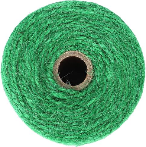 Garden Twine, Knitting Cord,656 Feet 2MM Decorative Hand Knotted Rope for Gift Wrapping, Home Decor, Craft Projects (Brown) in Saudi Arabia