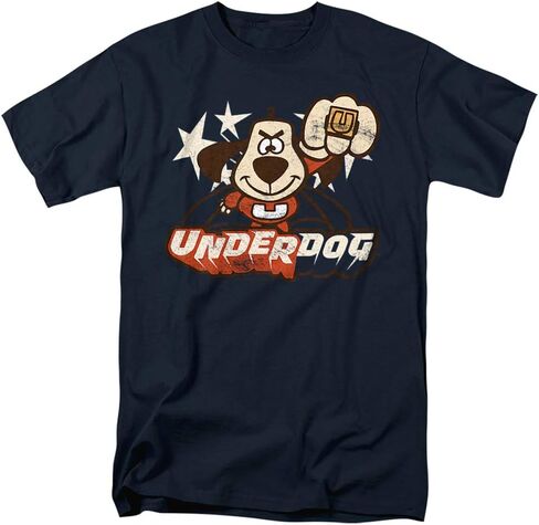 Popfunk Classic Underdog Flying Logo Retro Cartoon T Shirt & Stickers in Saudi Arabia
