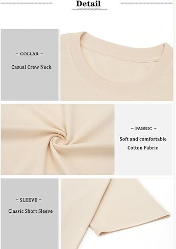 ZUEVI Men's Cotton T-Shirts Fashion Short Sleeve Oversized T Shirts Loose Fit Crew Neck Basic Tees Tops Hip Hop Streetwear in Saudi Arabia
