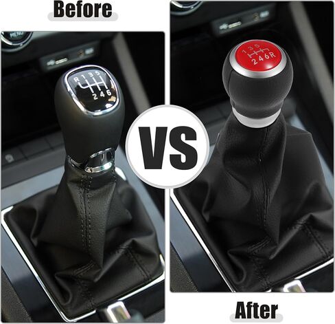 ACROPIX Black 6 Speed Manual Gear Shift Knob Stick Shifter Lever Head Ball Fit for Subaru Impreza WRX STI 2009-2021 for Subaru Outback 2010-2019 - Pack of 1 in Saudi Arabia